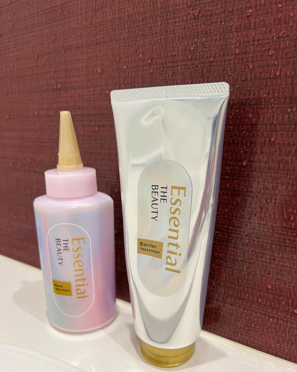 髪のキメ美容バリアトリートメント/エッセンシャル/洗い流すヘアトリートメントを使ったクチコミ(1枚目)