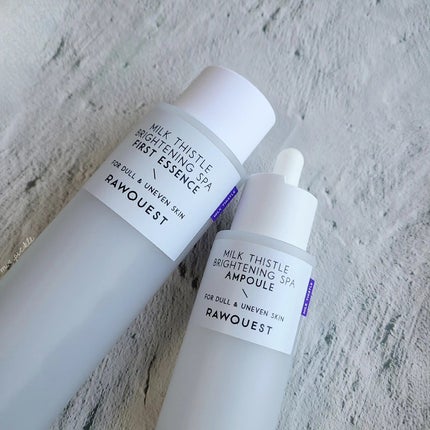 ミルクシスルブライトニングスパ アンプル/RAWQUEST/美容液を使ったクチコミ(4枚目)