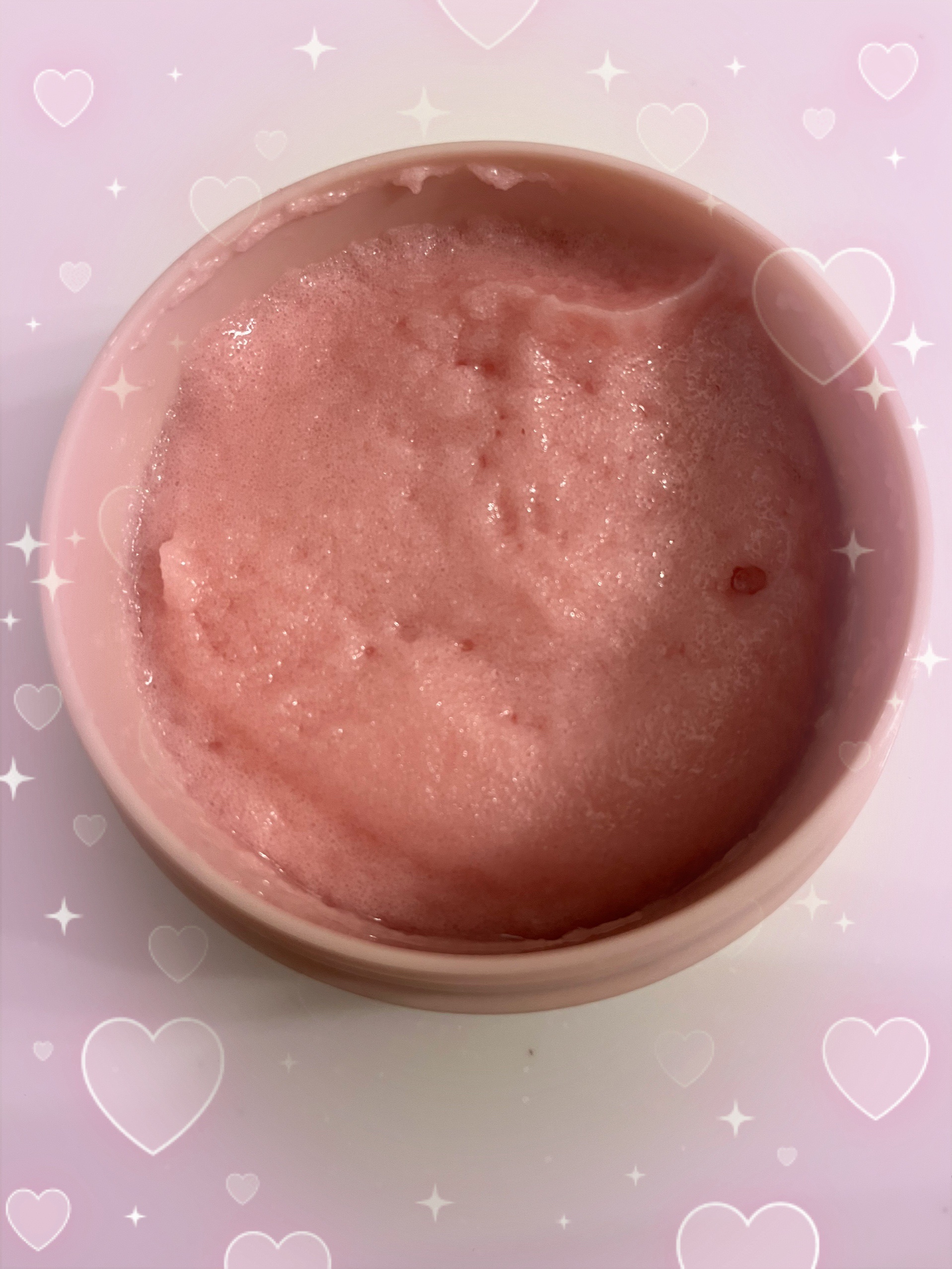 Q+Me スウィート ボム タラソ スクラブ/AGARISM/バストケア・ヒップケアを使ったクチコミ（2枚目）