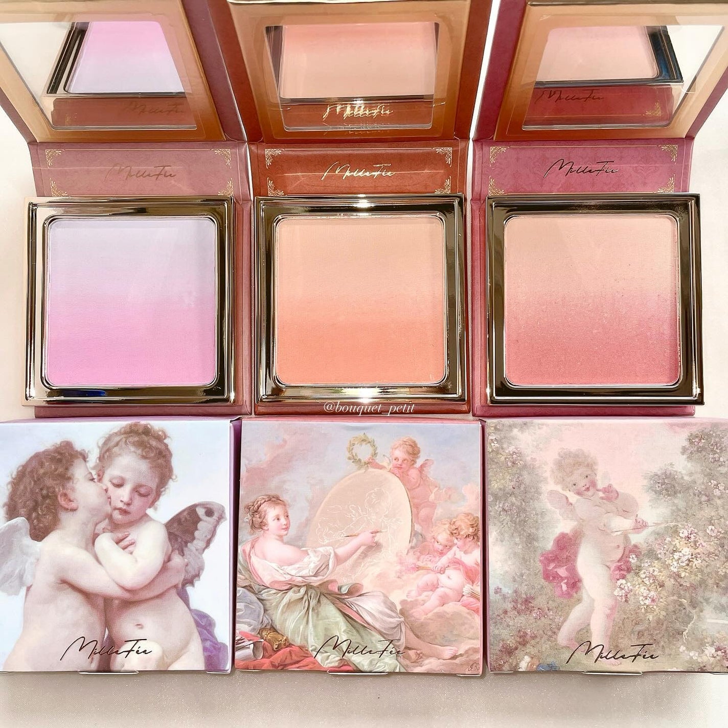 絵画アイシャドウパレット/MilleFée/アイシャドウパレットを使ったクチコミ(8枚目)