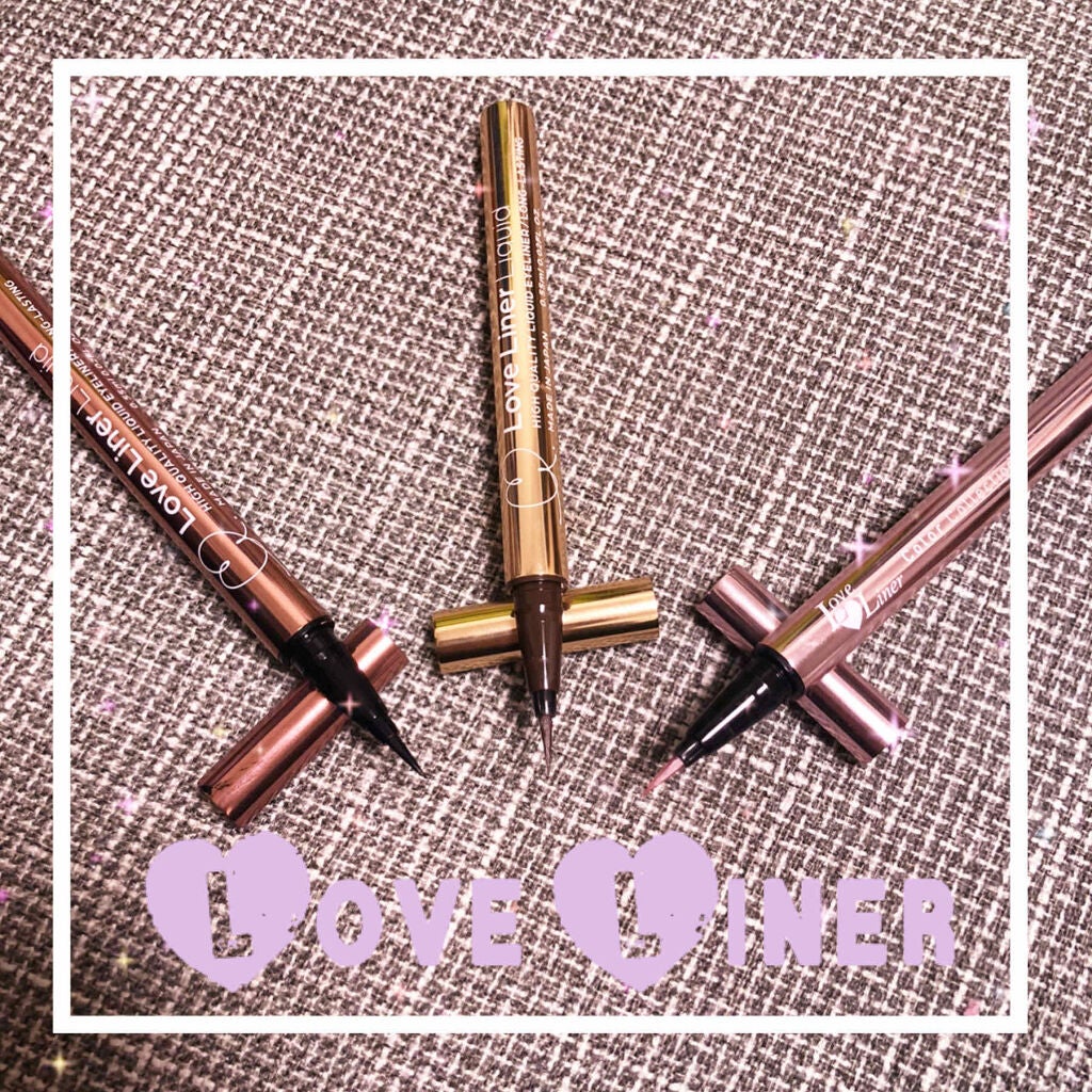 ラブ・ライナー リキッドアイライナーR3/ラブ・ライナー/リキッドアイライナーを使ったクチコミ(1枚目)