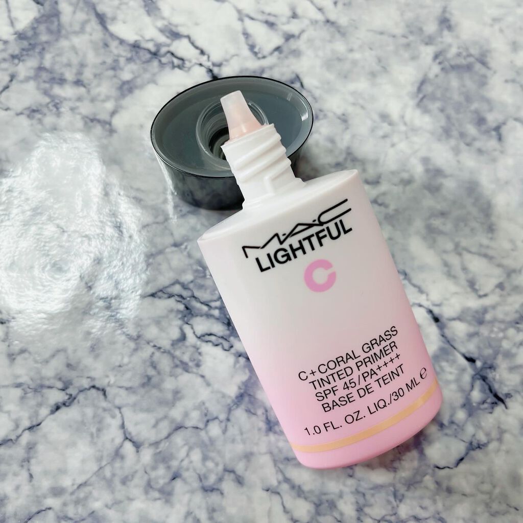 ライトフル C+ティンティッド プライマーSPF45(PA++++)/M・A・C/化粧下地を使ったクチコミ(2枚目)