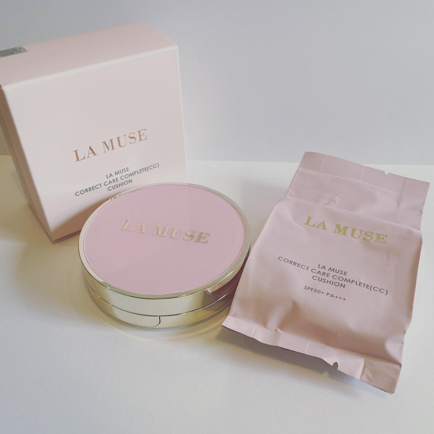 CORRECT CARE COMPLETE CC CUSHION/ラミューズ/クッションファンデーションを使ったクチコミ（3枚目）