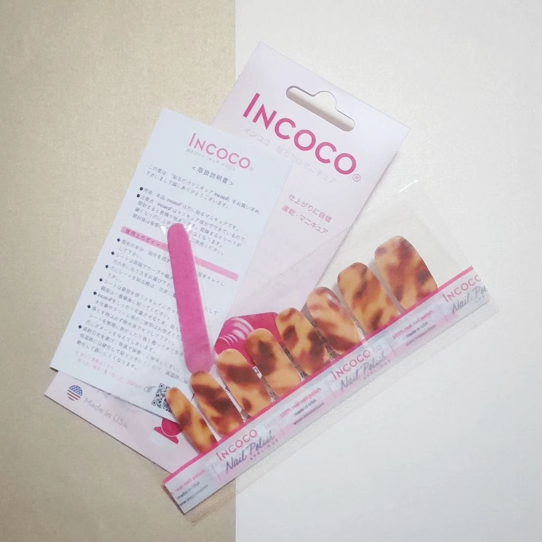INCOCO インココ マニキュアシート/インココ/ネイルシールを使ったクチコミ(5枚目)
