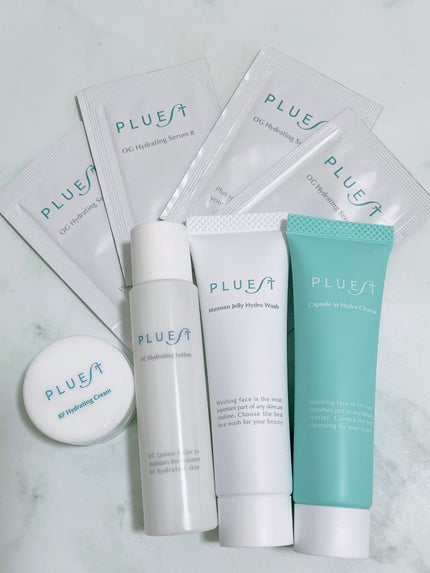 集中トライアル 5点セット/PLUEST/スキンケアキットを使ったクチコミ(1枚目)