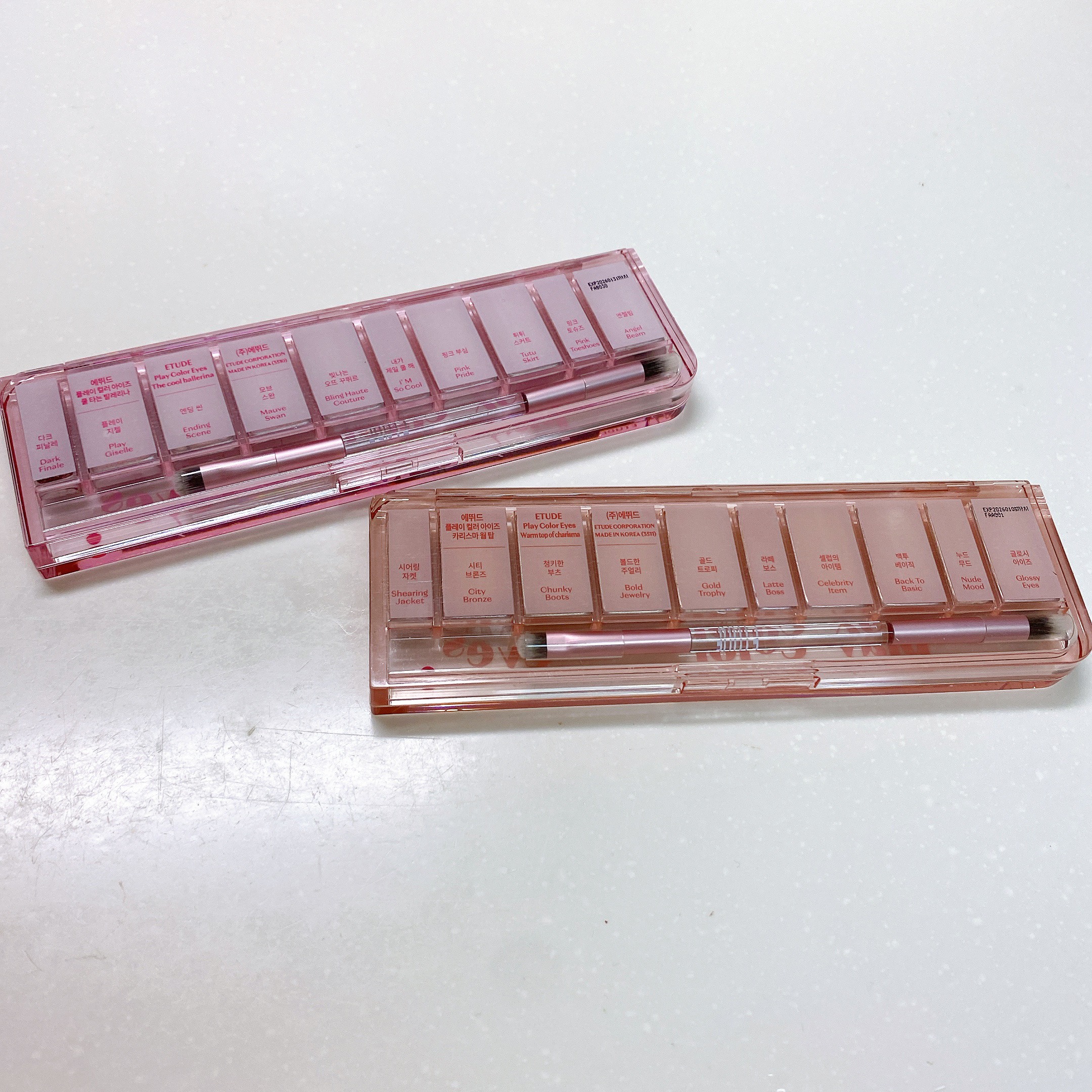 プレイカラー アイシャドウ/ETUDE/アイシャドウパレットを使ったクチコミ（3枚目）