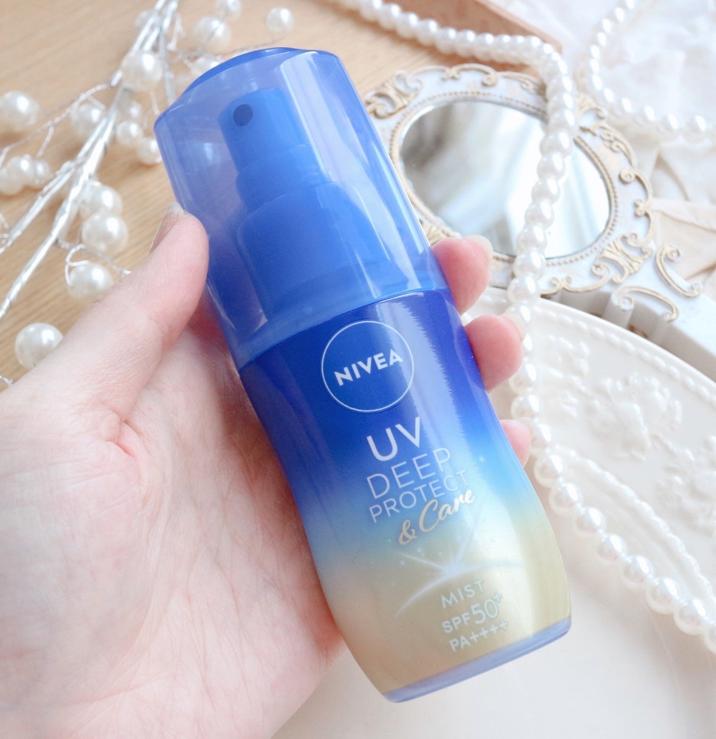 ニベアUV ディーププロテクト&ケア ミルクミスト/ニベア/日焼け止めミスト・スプレーを使ったクチコミ(8枚目)
