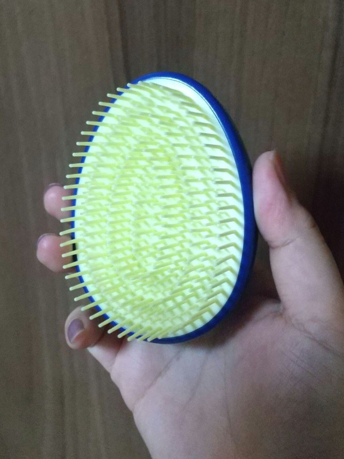 ファンファン アンタングルヘアブラシ/フランフラン/ヘアブラシを使ったクチコミ（2枚目）