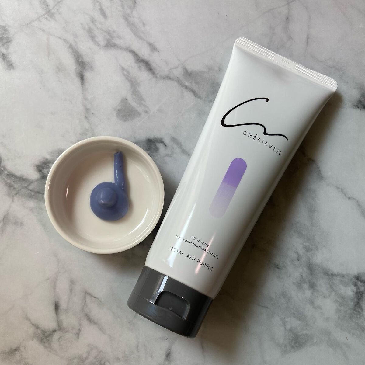 オールインワンヘアパック/シェリーヴェール/ヘアカラーを使ったクチコミ(1枚目)