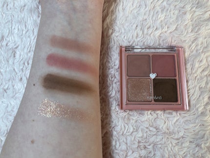 ベターザンアイズ/rom&nd/アイシャドウパレットを使ったクチコミ(2枚目)