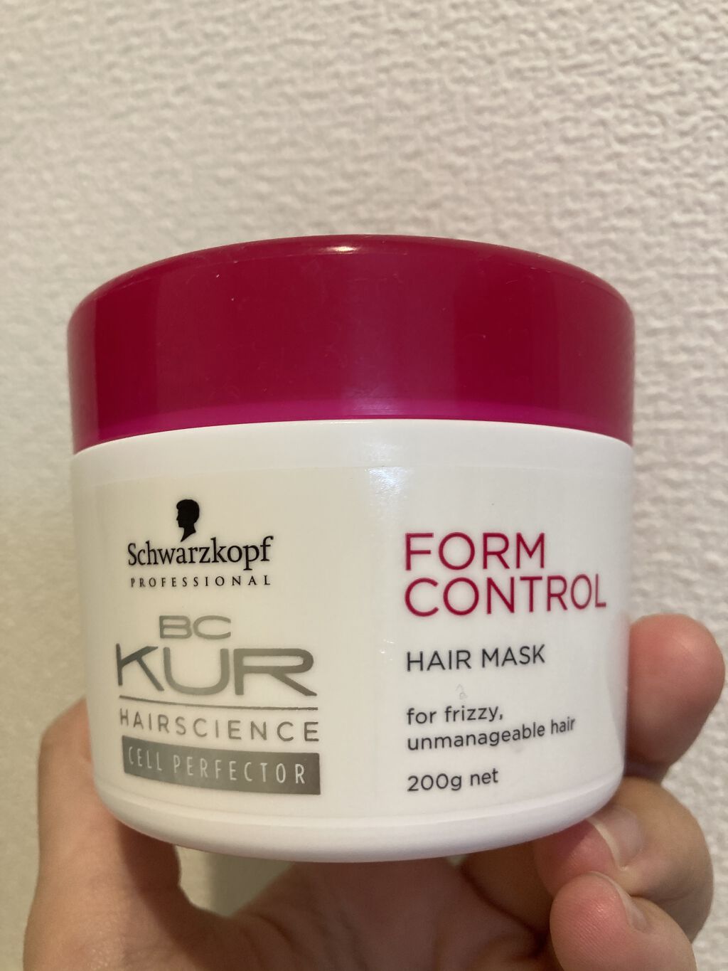 BC KUR フォルムコントロール ヘアマスク/シュワルツコフ プロフェッショナル/ヘアマスク・ヘアパックを使ったクチコミ（1枚目）