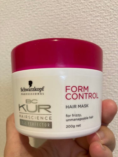 BC KUR フォルムコントロール ヘアマスク/シュワルツコフ プロフェッショナル/洗い流すヘアトリートメントを使ったクチコミ（1枚目）