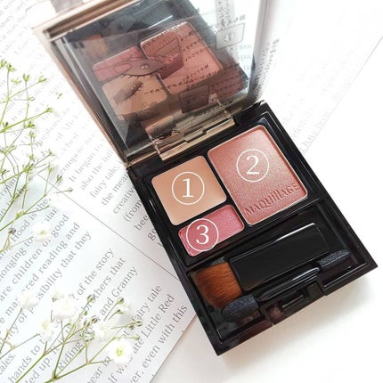 ドラマティックスタイリングアイズS/マキアージュ/アイシャドウパレットを使ったクチコミ(4枚目)