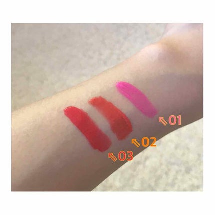 ジューシーレディリキッドチーク/キャンメイク/リキッドチークを使ったクチコミ(2枚目)