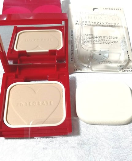 プロフィニッシュファンデーション/インテグレート/パウダーファンデーションを使ったクチコミ(2枚目)