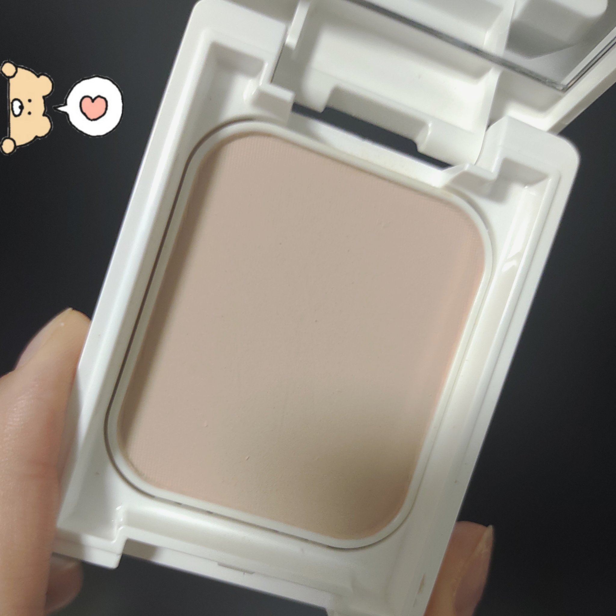 薬用フェイスプロテクトパウダー/IHADA/プレストパウダーを使ったクチコミ（3枚目）