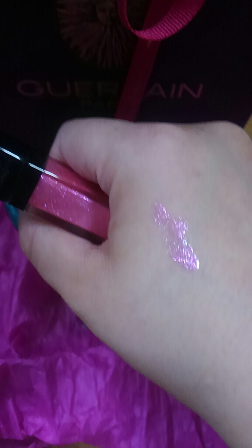 キスキス リクィッド/GUERLAIN/口紅を使ったクチコミ（2枚目）