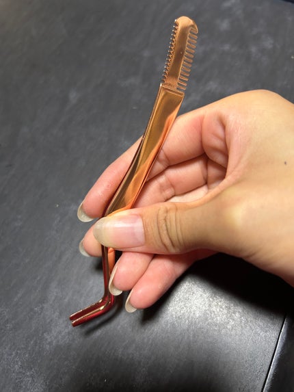 束感まつげコーミングピンセット/SHOBIDO/その他化粧小物を使ったクチコミ(2枚目)