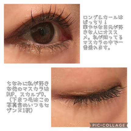 ロング&カールマスカラ アドバンストフィルム/ヒロインメイク/マスカラを使ったクチコミ(3枚目)