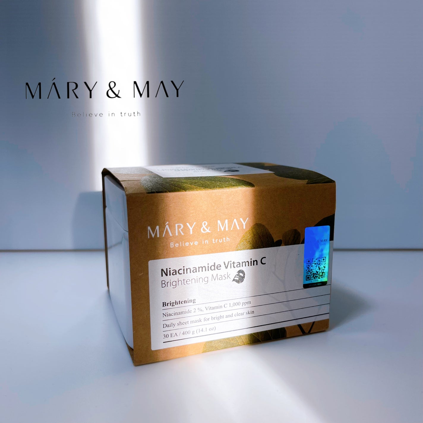 ナイアシンアミドビタミンC ブライトニングマスク/MARY&MAY/シートマスク・パックを使ったクチコミ(2枚目)