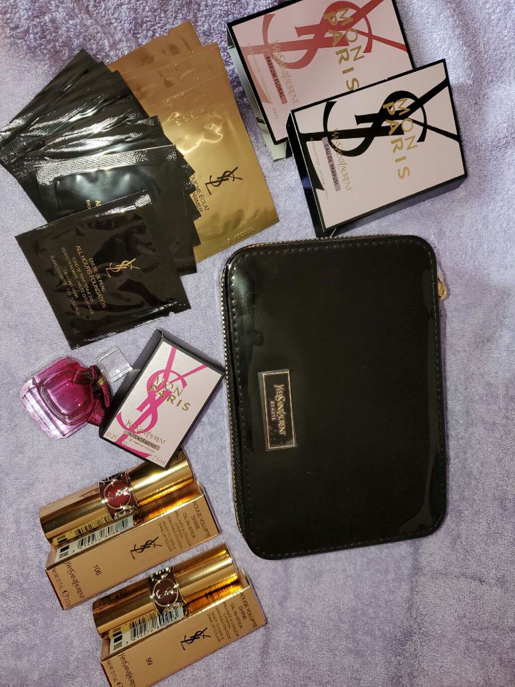 ルージュ ヴォリュプテ シャイン/YVES SAINT LAURENT BEAUTE/口紅を使ったクチコミ（1枚目）