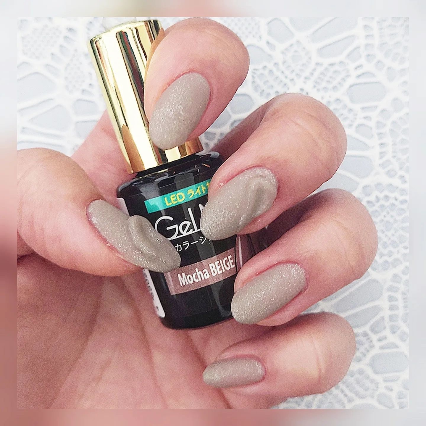 ジェルネイル（ライト対応）/セリア/ジェルネイルを使ったクチコミ（1枚目）