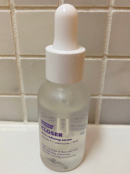 クローザーセラム/Frankly/美容液を使ったクチコミ(1枚目)