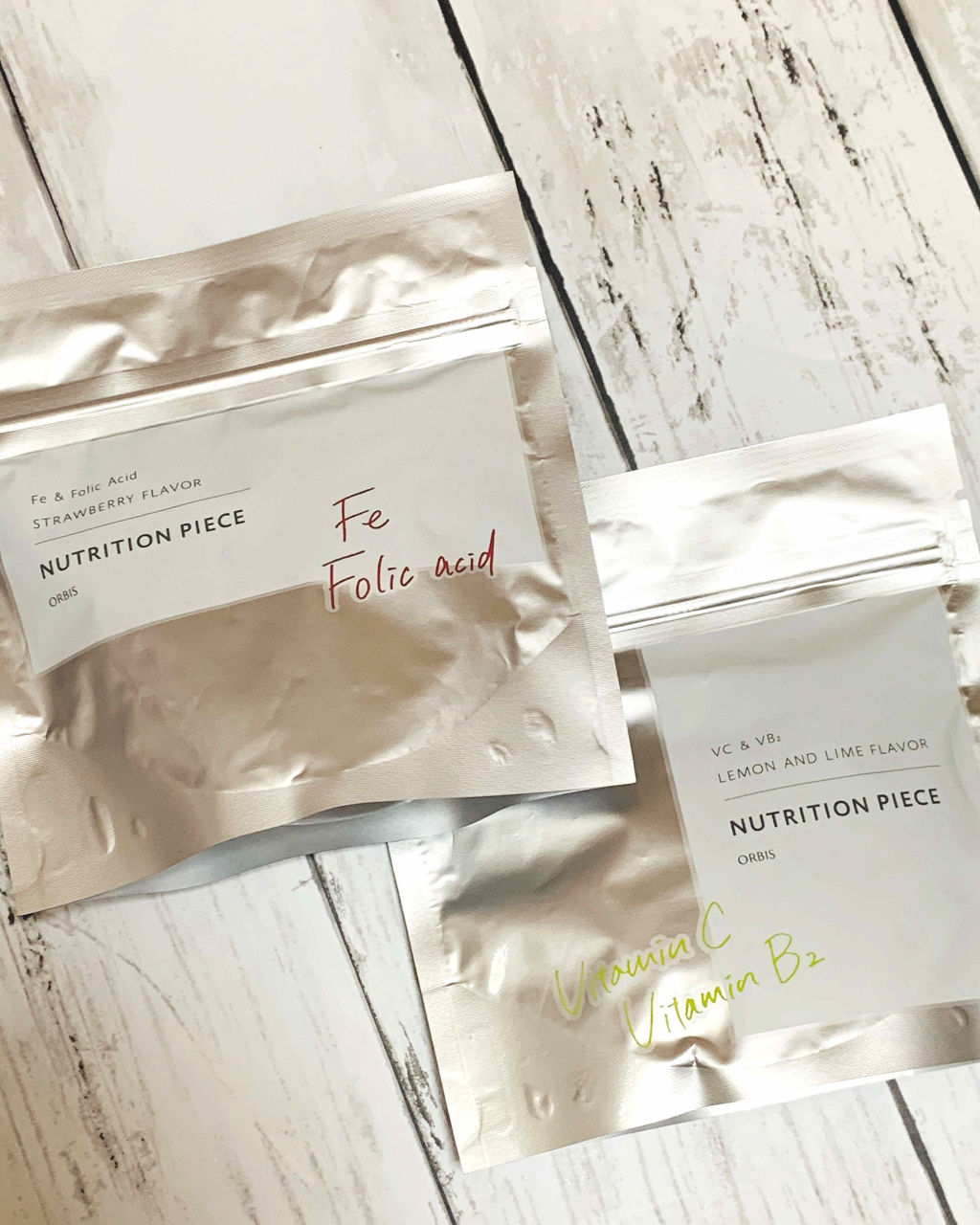 ニュートリションピース ビタミンC＆ビタミンB2/オルビス/美容サプリメントを使ったクチコミ（1枚目）