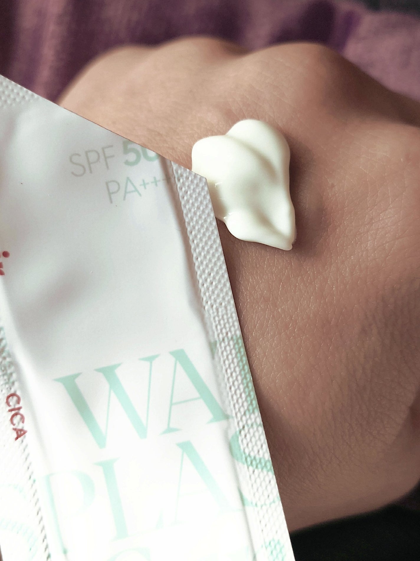 ウォータースプラッシュ サンクリーム フレッシュ CICA/espoir/化粧下地を使ったクチコミ(4枚目)