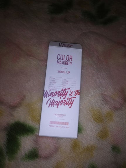 カラーマジョリティー/カラーマジョリティー/カラーコンタクトレンズを使ったクチコミ(1枚目)