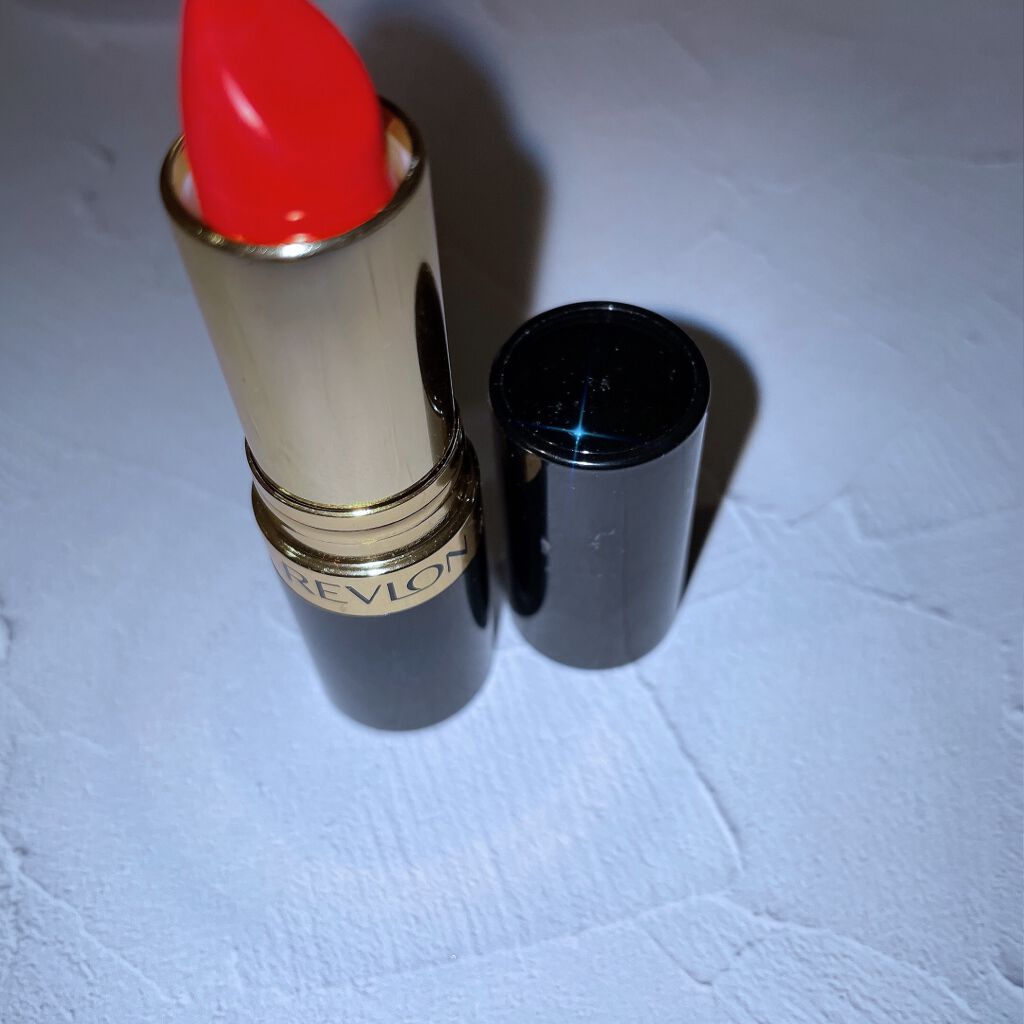 スーパー ラストラス リップスティック 075 ピーチ パルフェ/REVLON/口紅を使ったクチコミ（1枚目）