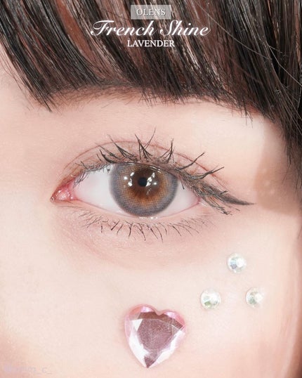 FrenchShine1day/OLENS/ワンデー(1DAY)カラコンを使ったクチコミ(3枚目)