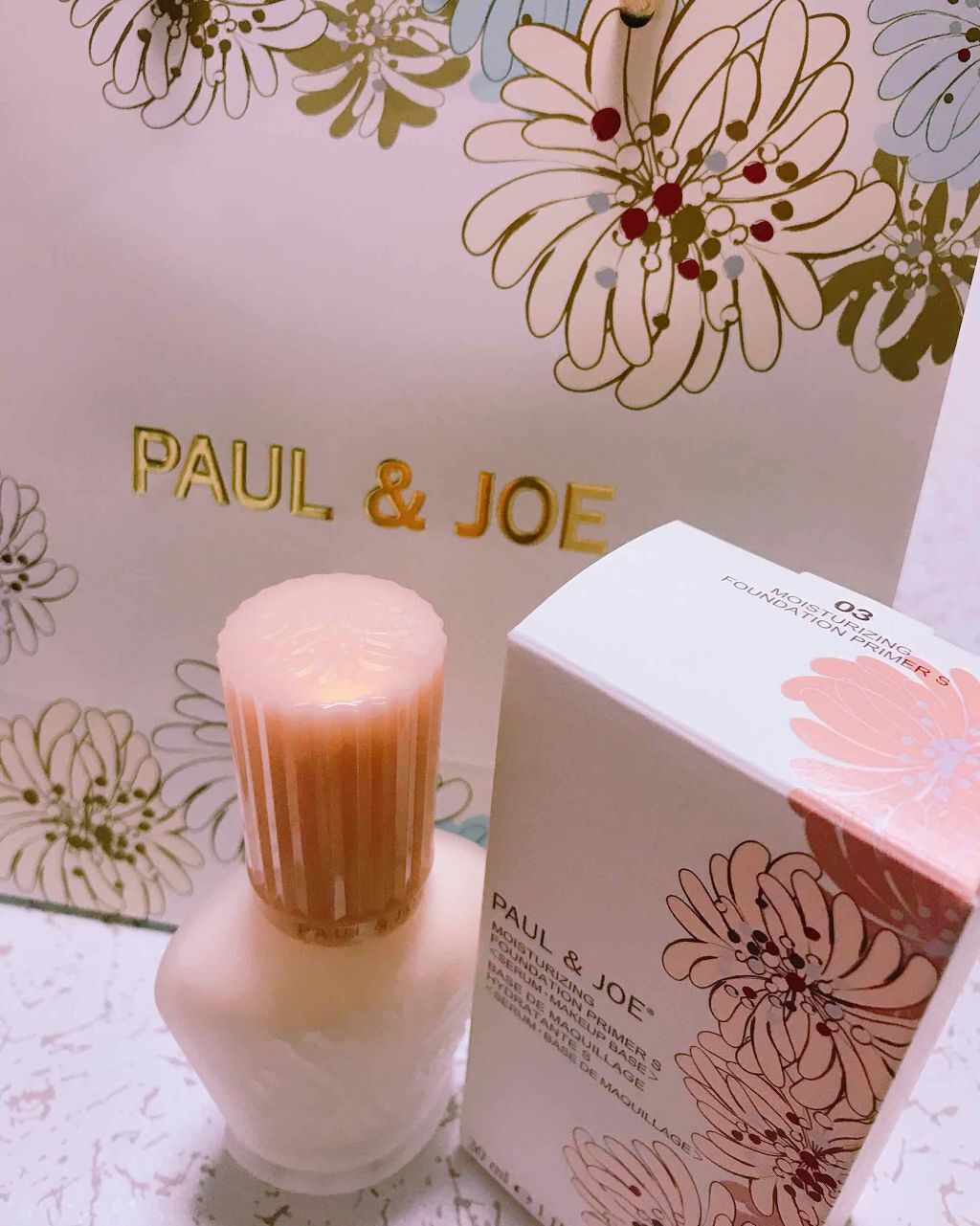 モイスチュアライジング ファンデーション プライマー S/PAUL & JOE BEAUTE/化粧下地を使ったクチコミ（1枚目）