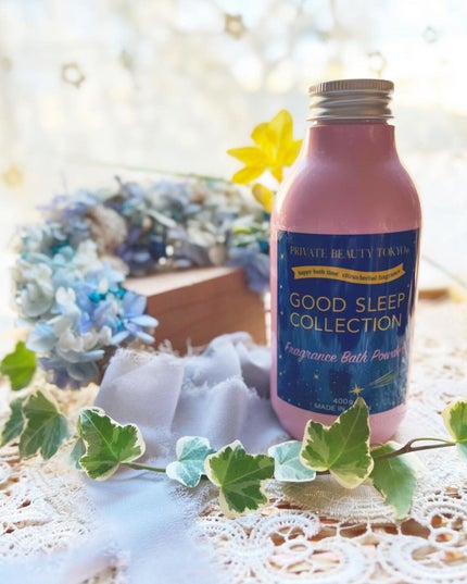 GOOD SLEEP COLLECTION フレグランスバスパウダー/PrivateBeautyTokyo(プライベートビューティトウキョウ)/無機塩系入浴剤を使ったクチコミ(7枚目)