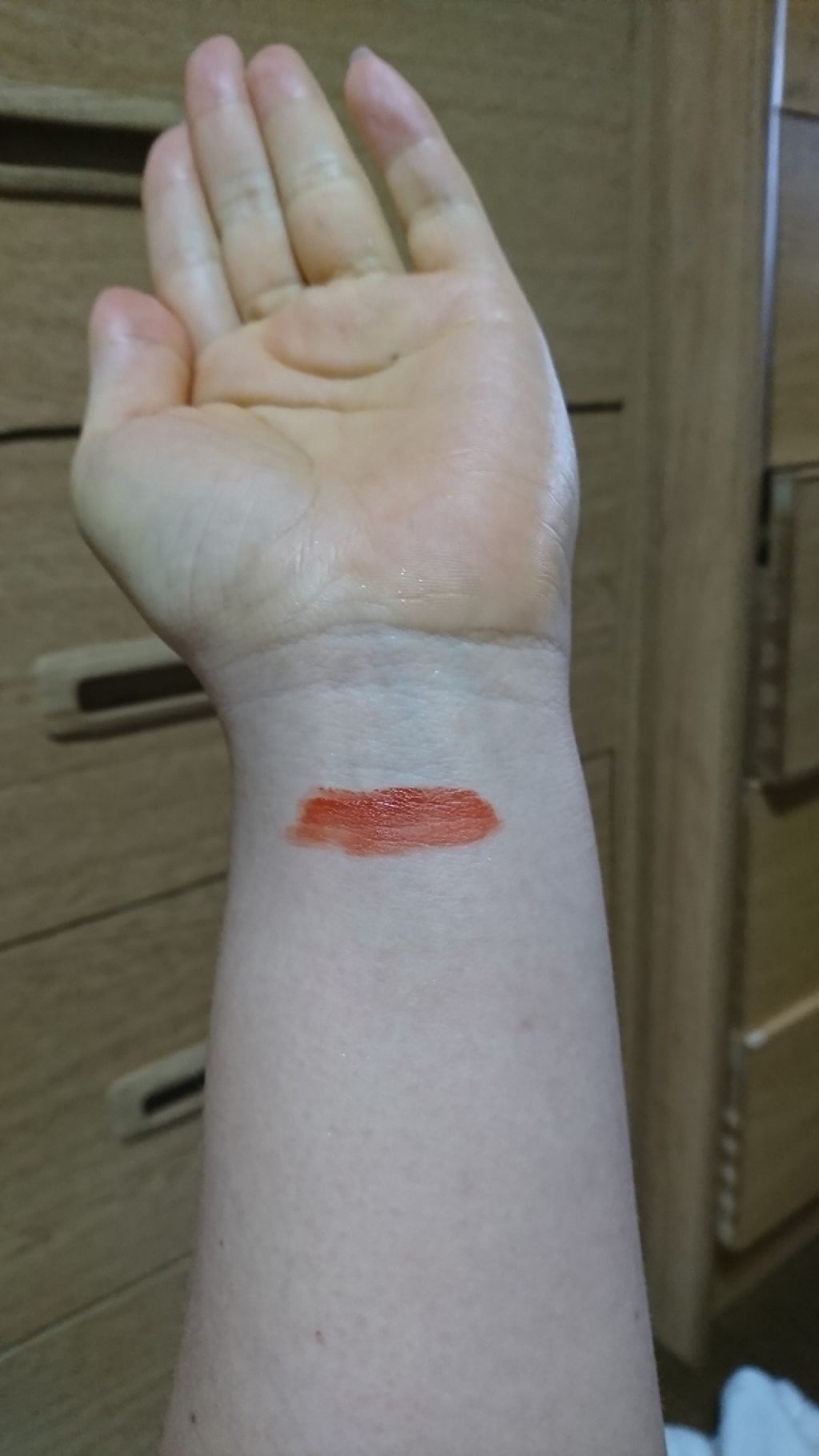 レザーフィットリップラッカー/HOLIKA HOLIKA/口紅を使ったクチコミ（2枚目）