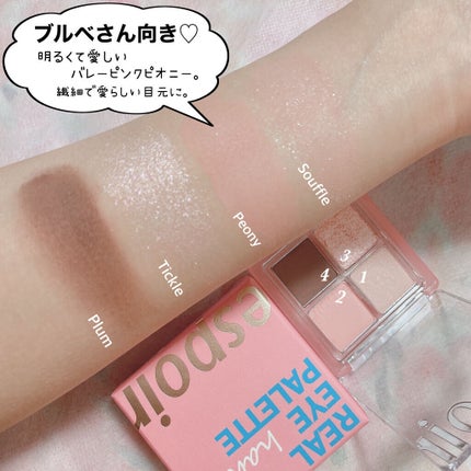 NEWリアルアイハンディパレット/espoir/アイシャドウパレットを使ったクチコミ(7枚目)