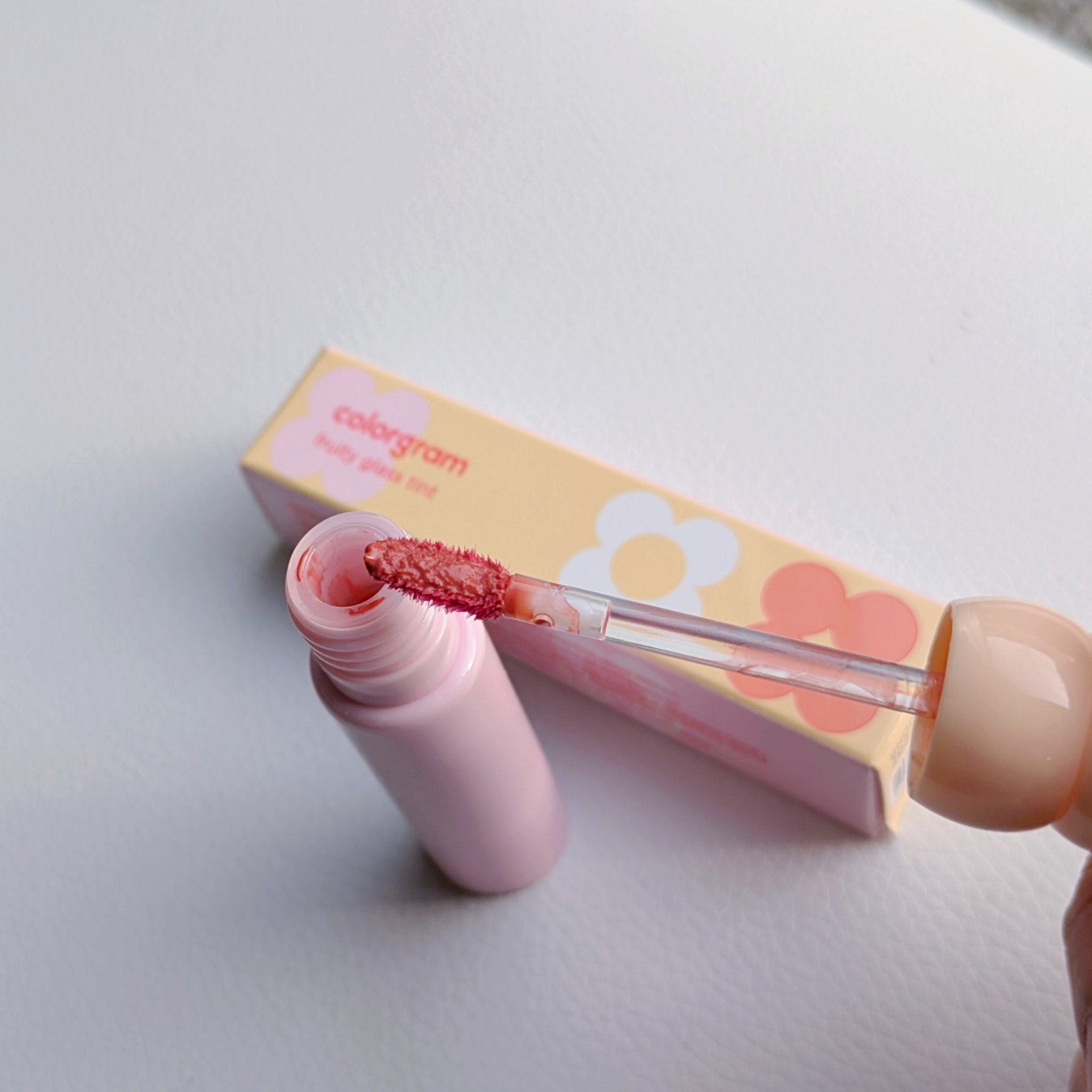 タンフルグラスティント/Colorgram/リップティントを使ったクチコミ（3枚目）