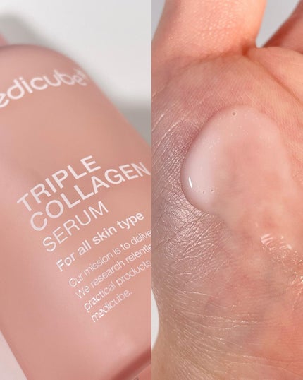 もち肌コラーゲンセラム3.0/MEDICUBE/美容液を使ったクチコミ(4枚目)