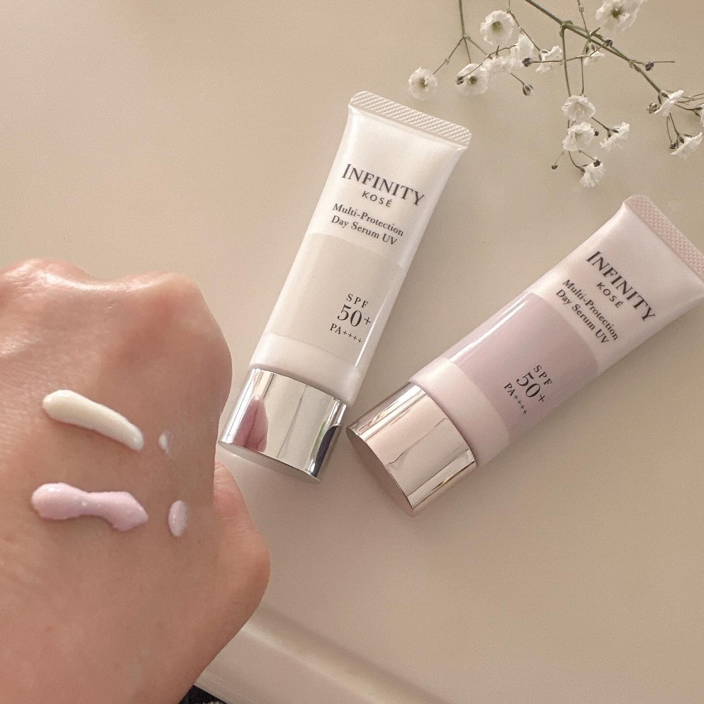 マルチプロテクション デイセラム UV/インフィニティ/日焼け止めクリームを使ったクチコミ(2枚目)