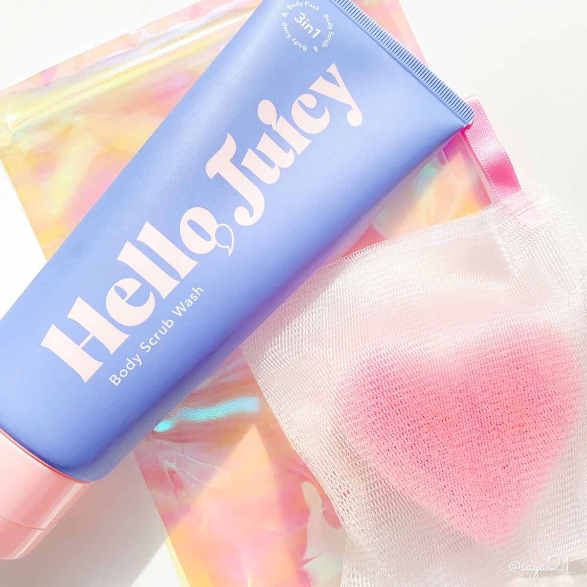 ボディスクラブウォッシュ/Hello Juicy/ボディスクラブを使ったクチコミ（1枚目）