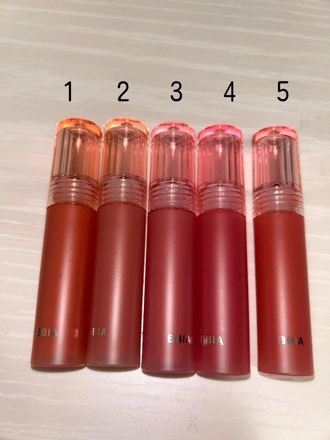 ウォーターベルベットティント 02 ピーチパステル/BBIA/リップティントを使ったクチコミ（1枚目）