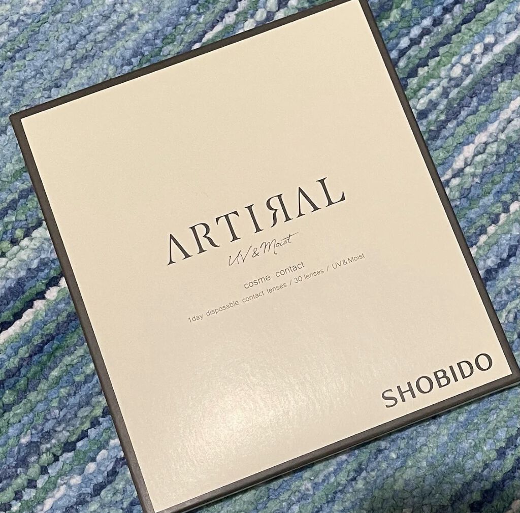 アーティラル UV＆モイスト ワンデー ブラック/ARTIRAL/ワンデー（１DAY）カラコンを使ったクチコミ（1枚目）