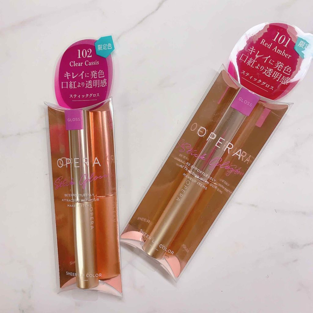 オペラ シアーリップカラー RN/OPERA/リップグロスを使ったクチコミ（1枚目）