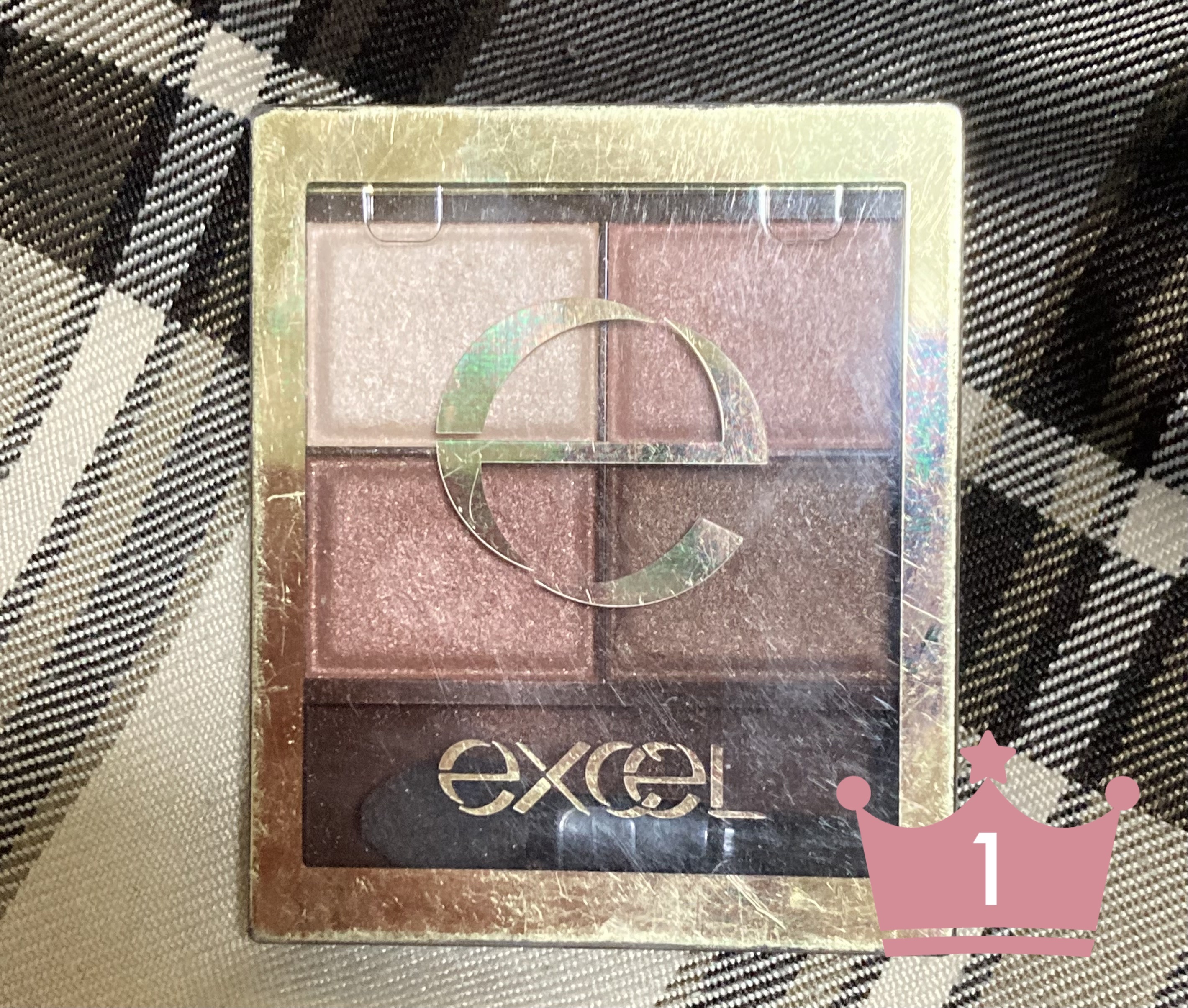 スキニーリッチシャドウ/excel/アイシャドウパレットを使ったクチコミ（1枚目）