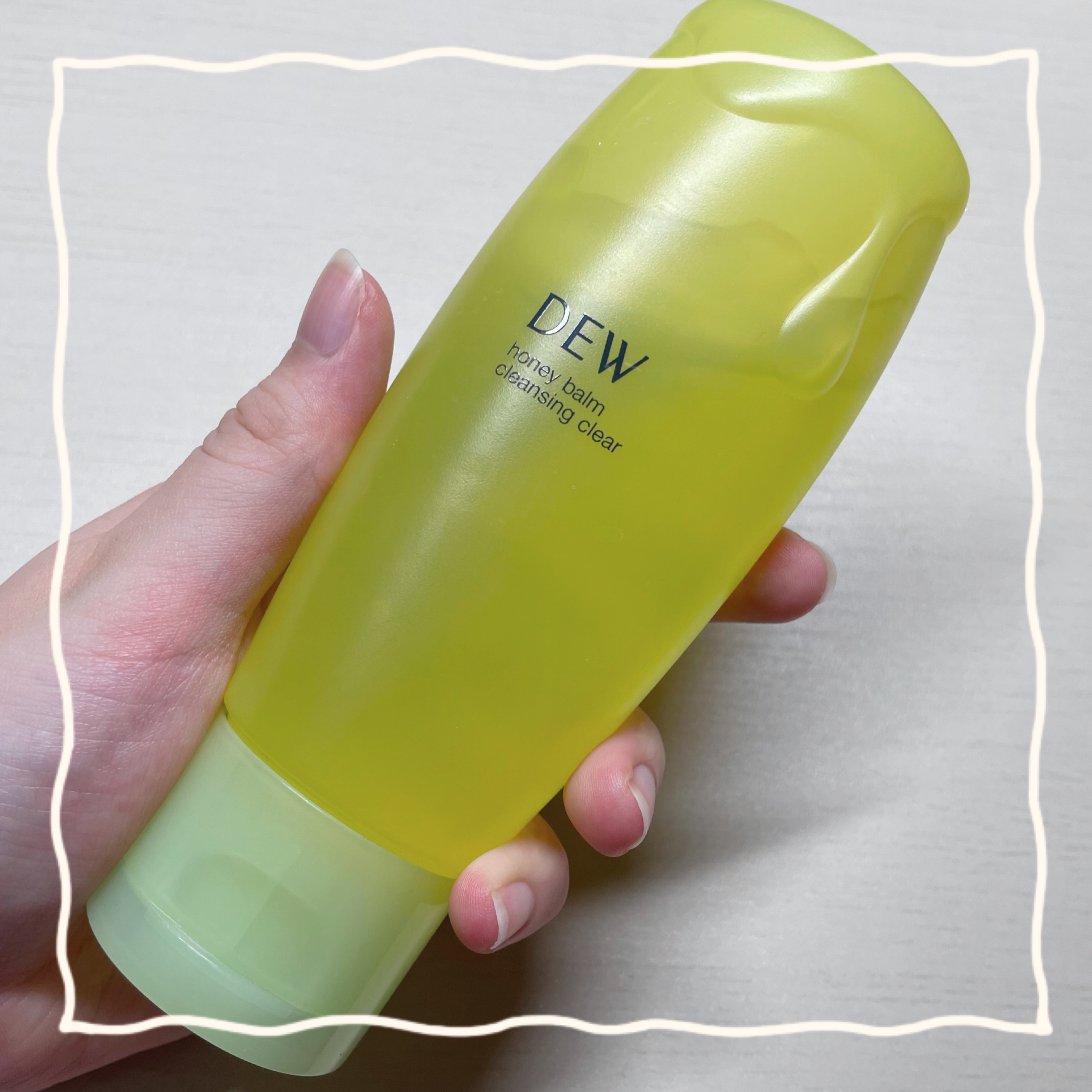 ハニーバームクレンジング クリア/DEW/クレンジングバームを使ったクチコミ（1枚目）