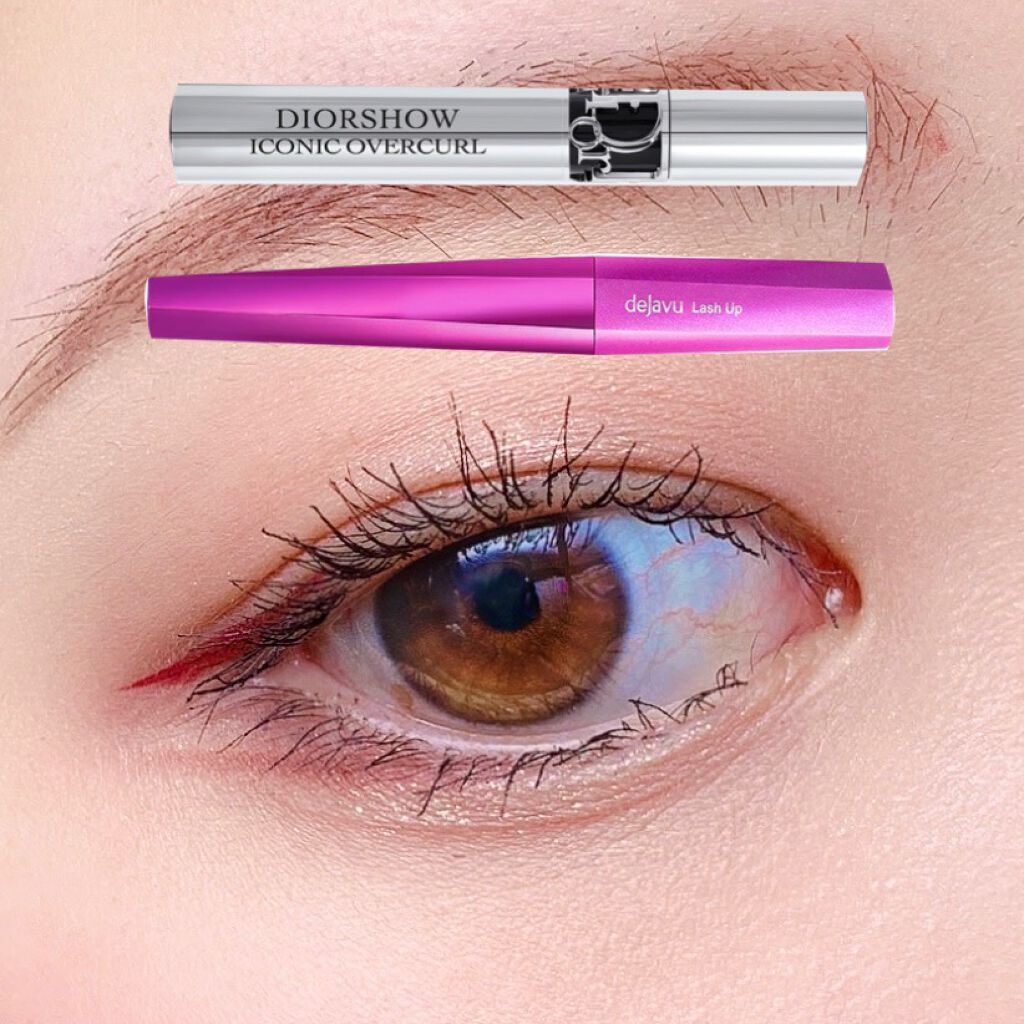 「塗るつけまつげ」自まつげ際立てタイプ/デジャヴュ/マスカラを使ったクチコミ（2枚目）