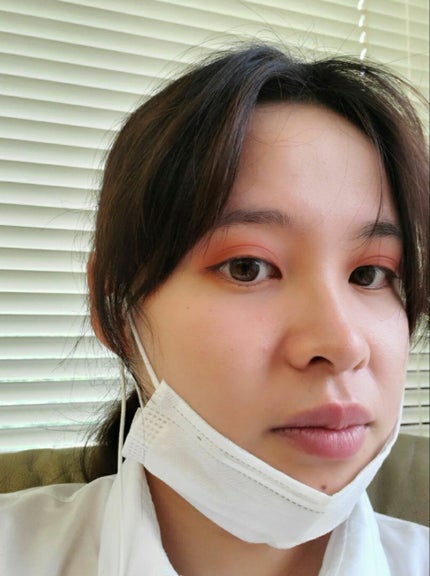 UR GLAM BLOOMING EYE COLOR PALETTE/U R GLAM/アイシャドウパレットを使ったクチコミ(4枚目)