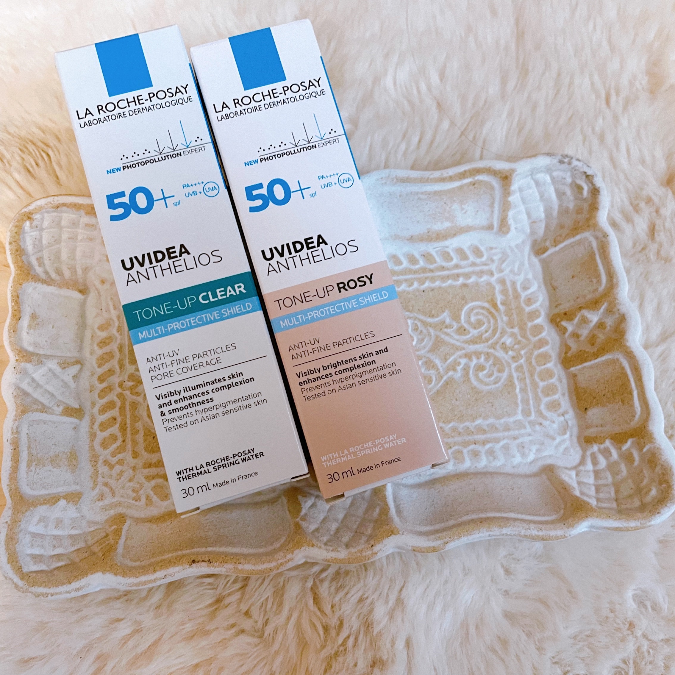 UVイデア XL プロテクショントーンアップ ローズ/ラ ロッシュ ポゼ/日焼け止めクリームを使ったクチコミ（2枚目）