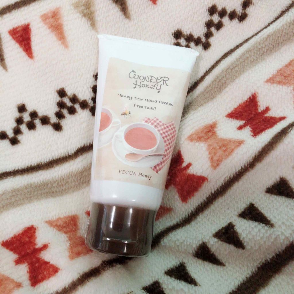 ワンダーハニー とろとろハンドクリーム ティートーク/VECUA Honey/ハンドクリームを使ったクチコミ(1枚目)