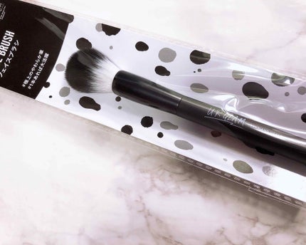 UR GLAM FACE BRUSH/U R GLAM/メイクブラシを使ったクチコミ(1枚目)